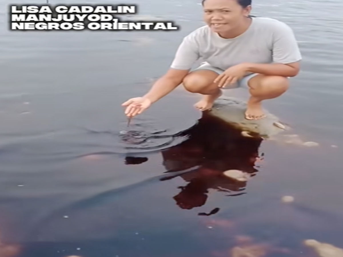 Dagat, nagkulay pula sa Negros Oriental?